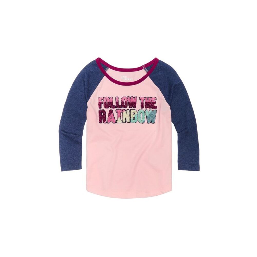 Epic Threads Toddler Girls Raglan T-Shirt